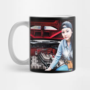 Truck Mechanic Digital Art Photography 4 Mug
